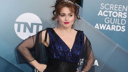 Helena Bonham Carter assiste à la 26e cérémonie annuelle des Screen Actors Guild Awards au Shrine Auditorium le 19 janvier 2020 à Los Angeles (Californie, Etats-Unis). (LEON BENNETT / GETTY IMAGES NORTH AMERICA)