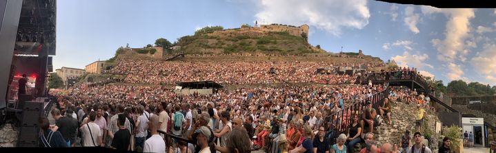 Le théâtre antique de Vienne (Isère) le 10 juillet 2023 (Jean-François Convert)