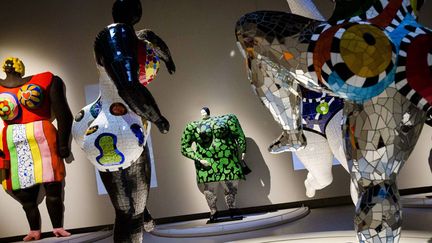 Les "Nanas" de Niki de Saint Phalle exposées au Grand Palais (septembre 2014)
 (Marlène Awad / IP3 PRESS / MAXPPP)