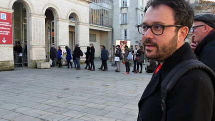 Riad Sattouf, Angoulême, avant une rencontre avec ses lecteurs
 (Laurence Houot / culturebox)