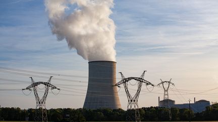 La centrale nucléaire de Golfech (Tarn-et-Garonne), le 5 octobre 2023. (JEAN-MARC BARRERE / HANS LUCAS / AFP)