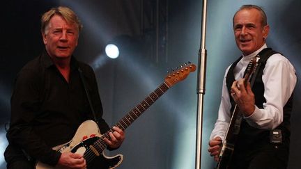 Rick Parfitt et Francis Rossi (Status Quo) au BBC Radio 2 Live à Hyde Park, à Londres (9/9/2012)
 (Rex Features / SIPA)