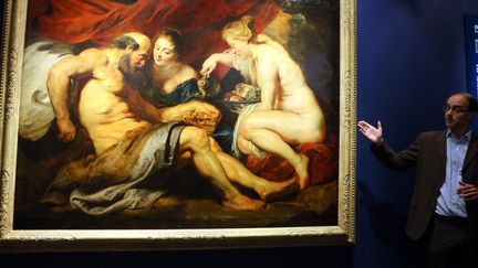 Le tableau de Rubens, "Loth et ses filles" a été vendu 58,1 millions de dollars
 (Li Peng / XINHUA)