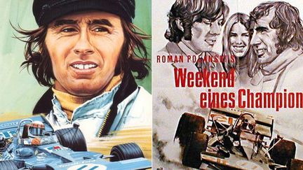 Deux affiches de "Week-end of a Champion" de Roman Polanski et Frank Simon
 (Pathé Distribution)