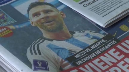 Finale de la Coupe du monde : Toute l'Argentine derrière Messi (France 3)