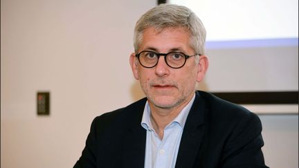 Frédéric Valletoux, président de la Fédération hospitalière de France (FHF), le 6 novembre 2011 à Paris. (LUC NOBOUT / MAXPPP)