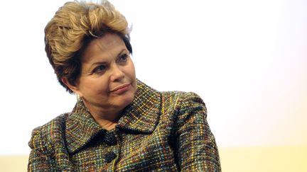 La pr&eacute;sidente br&eacute;silienne Dilma Roussef &agrave; Paris le 12 d&eacute;cembre 2012. (CHAMUSSY / SIPA)