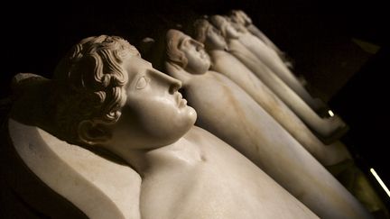 Des sarcophages phéniciens du Musée national de Beyrouth (NOE FALK NIELSEN / NURPHOTO)