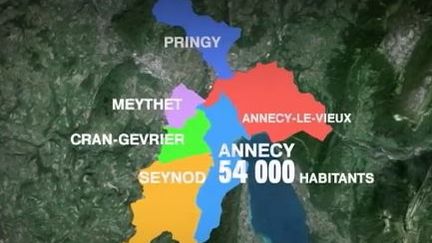 Annecy fusionne avec cinq autres communes