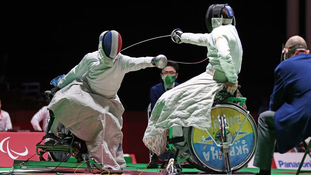 Escrime Aux Jeux Paralympiques De Tokyo 2021