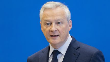 Bruno Le Maire, ministre de l'Économie, à Paris, le 3 avril 2023. (VINCENT ISORE / MAXPPP)