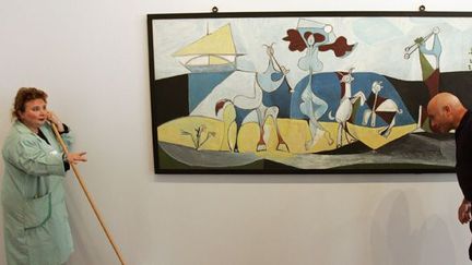 "La Joie de Vivre" de Picasso ( Collection du Musée d'Antibes)
 (ALBERTO PIZZOLI / AFP )