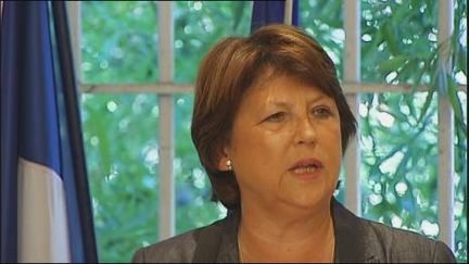 Martine Aubry à Marseille le 29 aout 2011 (France 3)