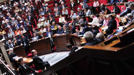 S&eacute;ance de questions au gouvernement &agrave; l'Assembl&eacute;e nationale &agrave; Paris,&nbsp;mardi 17 juillet 2012. (CHRISTOPHE MORIN / MAXPPP)