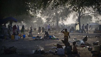 Dans le camp de Minkaman, au Soudan, en janvier 2014. (GEOFF PUGH / REX/  SIPA)