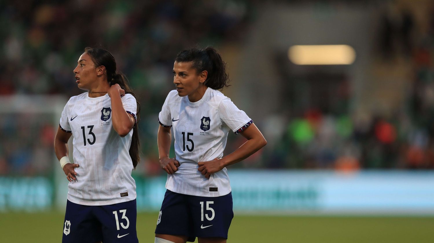 For Les Bleues, a final warm-up game against Australia in World Cup style