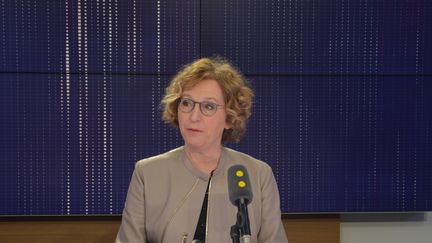 Muriel Pénicaud, ministre du Travail. (JEAN-CHRISTOPHE BOURDILLAT / RADIO FRANCE)