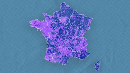 Découvrez les résultats du second tour de l'élection présidentielle 2022 dans votre commune grâce à notre carte. (FRANCEINFO)