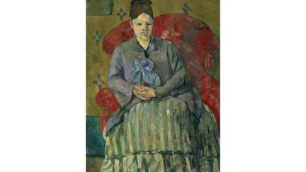 Hortense Fiquet, Madame Cézanne, pose comme une pomme, disait le peintre. Il l&#039;a peinte ici dans leur appartement de la rue de l&#039;Ouest. Dans ce tableau, tout est décentré : le fauteuil par rapport au cadre, Hortense par rapport au fauteuil, ses mains par rapport à son corps.
 (2011, Museum of Fine Arts, Boston)