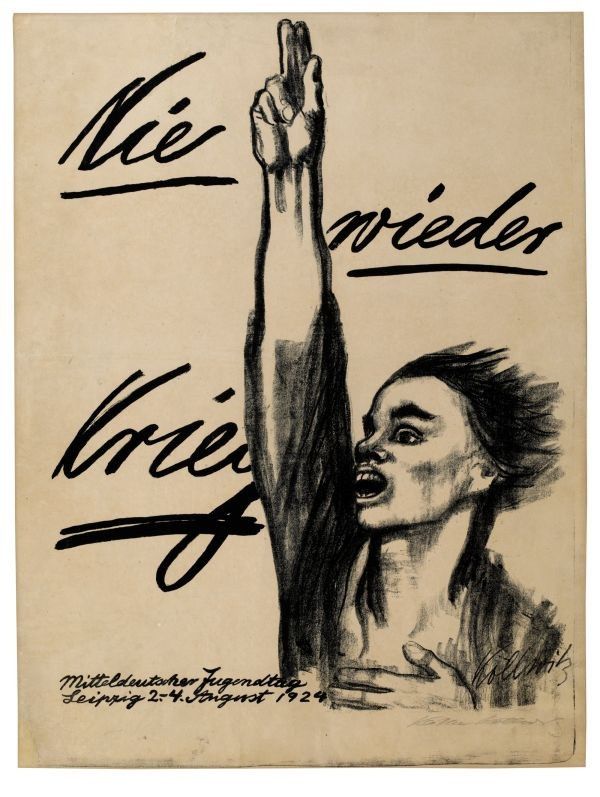 Affiche "Plus jamais de guerre" Käthe Kollwitz (Käthe Kollwitz Museum Köln)