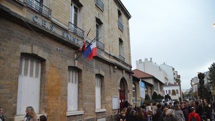 Le collège Saint Exupéry à Vincennes en novembre 2017: des diagnostics techniques ont révélé la présence de solvants chlorés dans l’air intérieur des bâtiments nécessitant des travaux de dépollution. (ALPHACIT NEWIM / CROWDSPARK)