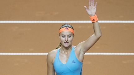 La Française Kristina Mladenovic (THOMAS KIENZLE / AFP)