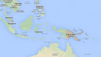 La magie noire, la sorcellerie et des faits de cannibalisme d&eacute;fraient r&eacute;guli&egrave;rement la chronique en Papouasie-Nouvelle-Guin&eacute;e. (GOOGLE MAPS / FRANCETV INFO )