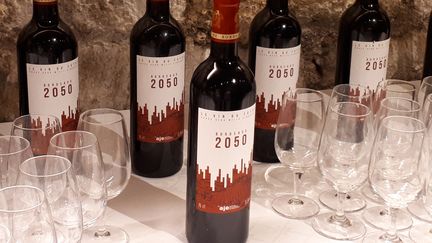 Des experts ont imaginé un vin de Bordeaux millésime... 2050. (SOPHIE AUVIGNE - RADIOFRANCE)