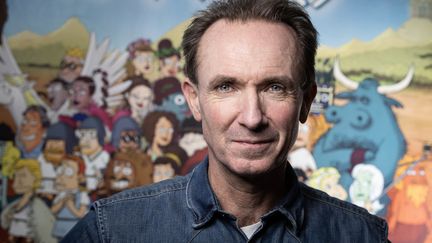 Franck Bondoux, directeur général du Festival international de la BD d'Angoulême, le 15 novembre 2019 à Paris. (JOEL SAGET / AFP)