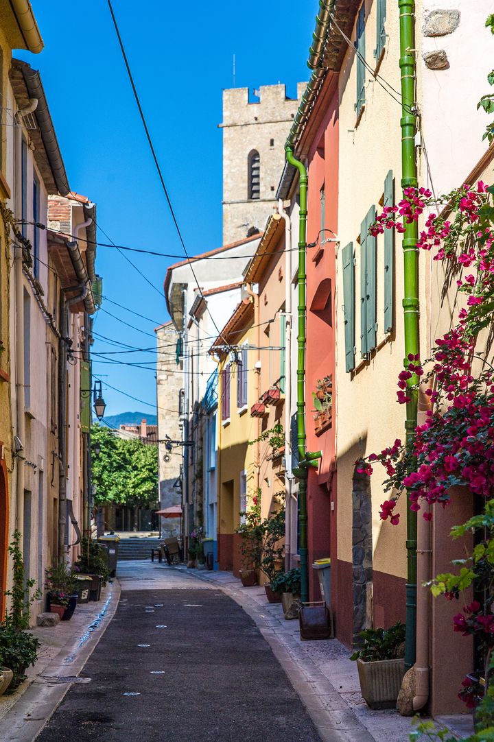 Dans les ruelles d'Argelès-sur-Mer (LAURENT LACOMBE)