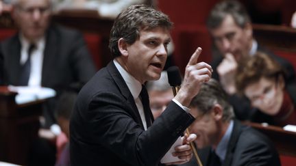 Arnaud Montebourg, le ministre du Redressement productif, le 5 f&eacute;vrier 2013. (FRANCOIS GUILLOT / AFP)