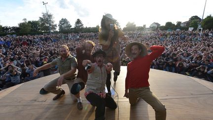 Un spectacle du Festival d'Aurillac, le 18 août 2016
 (Camille Sayec / PhotoPQR / La Montagne)