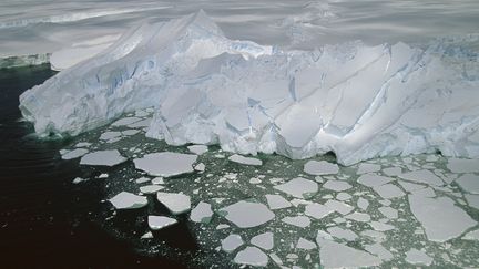 Le glacier Mertz, à Terre Adélie (est de l'Antarctique), le 26 août 2014. (COLIN MONTEATH / HEDGEHOG HOUSE / MINDEN PICTURES / AFP)