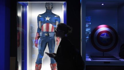 Exposition "MARVEL: The Avengers. Secret Base" de Moscou, en 2017.
 (Evgeny Biyatov / Sputnik)