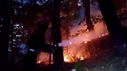 Incendies : dans les Cévennes, les pompiers sont toujours sur le qui-vive