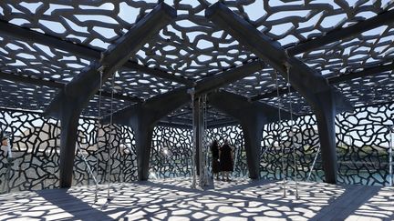 Le MuCEM et son architecture de résille (Marseille)
 (Guillaume Horcajuelo/EFE/Newscom/MaxPPP)