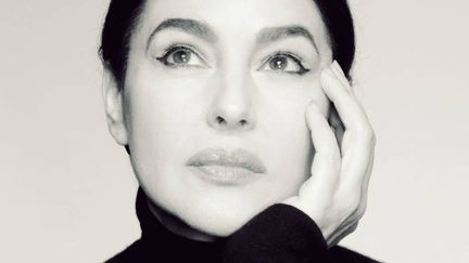 Monica Bellucci lit les lettres et mémoires de Maria Callas dirigé par Tom Wolf, au Studio Marigny à Paris. (Tom Wolf)