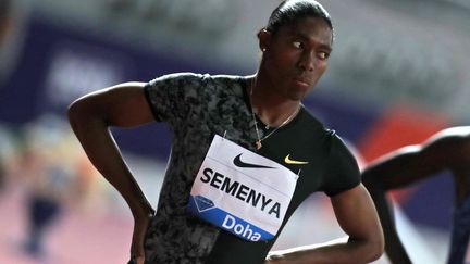  Caster Semenya, le 3 mai, à Doha.  (KARIM JAAFAR / AFP)