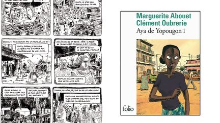 "Aya de Yopougon" - Marguerite Abouet et Clément Oubrerie (Côte d’Ivoire) &nbsp; À quoi rêvent les jeunes filles de Côte d’Ivoire ? Marguerite Abouet qui se souvient de son enfance raconte une Afrique vivante, tendre et décalée.&nbsp; &nbsp; (GALLIMARD)