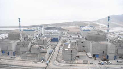 La centrale nucléaire de Taishan, dans la province du Guangdong, dans le sud de la Chine, le 12 janvier 2019.&nbsp; (XINHUA / AFP)