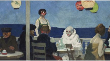 Edward Hopper, Soir Bleu, 1914, New York, Whitney Museum of American Art, Josephine N.Hopper Bequest
 (Heirs of Josephine N. Hopper, licensed by the Whitney Museum of American Art)