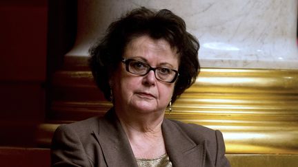 Christine&nbsp;Boutin, pr&eacute;sidente du Parti chr&eacute;tien-d&eacute;mocrate, le 6 f&eacute;vrier 2013. (JOEL SAGET / AFP)