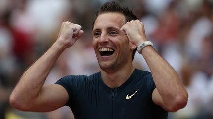 Le perchiste français Renaud Lavillenie