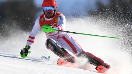 L'Autrichien Marcel Hirscher (JAVIER SORIANO / AFP)