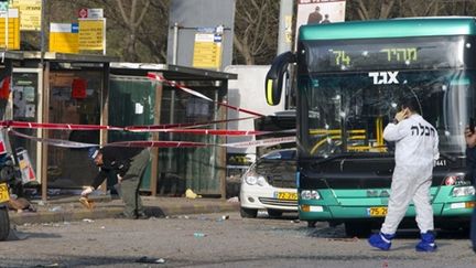 L'attentat de Jérusalem a eu lieu dans la principale gare routière de la ville (AFP - Jack GUEZ)