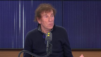 Alain Souchon, invité du "8.30 franceinfo", le&nbsp;vendredi 18 octobre 2019. (FRANCEINFO / RADIOFRANCE)