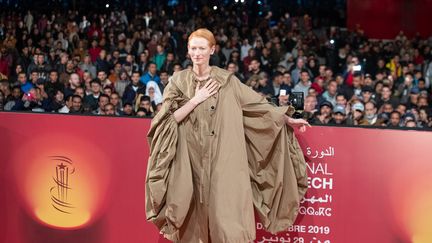 Tilda Swinton au festival international du film de Marrakech (KARIM TIBARI)