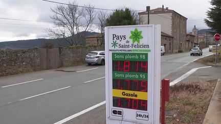 Ardèche : le succès de la station-service de Saint-Félicien (FRANCE 3)