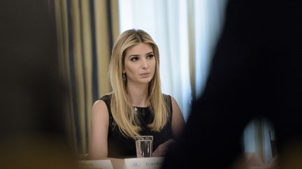 Ivanka Trump assiste à un forum&nbsp;à la Maison Blanche, le 3 février 2017 à Washington (Etats-Unis). (BRENDAN SMIALOWSKI / AFP)