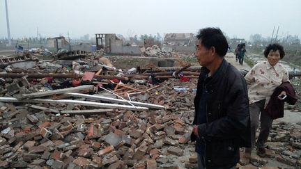 A l'est de la Chine, de violentes tornades font au moins 78 morts et environ et 500 blessés